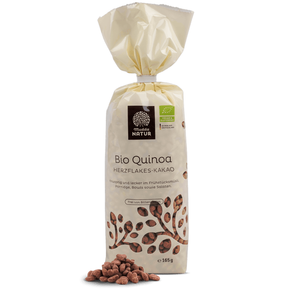 Bio Quinoa Herzflakes -Kakao-