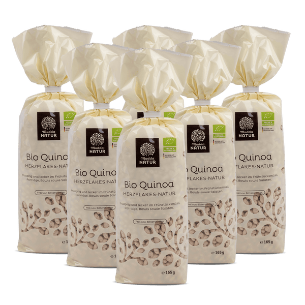 Bio Quinoa Herzflakes -Natur-