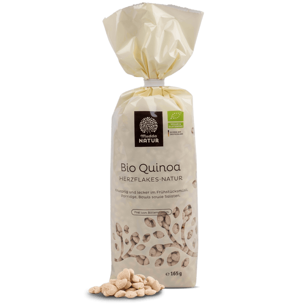 Bio Quinoa Herzflakes -Natur-