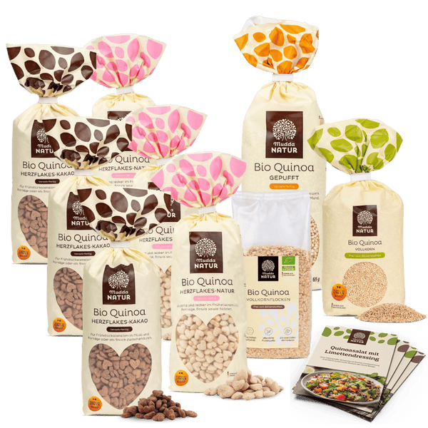 "Mit Herz für Mudda" Quinoa-Set